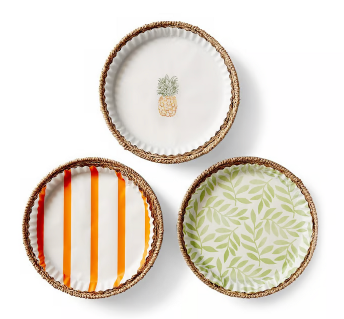 Woven Seagrass Plates