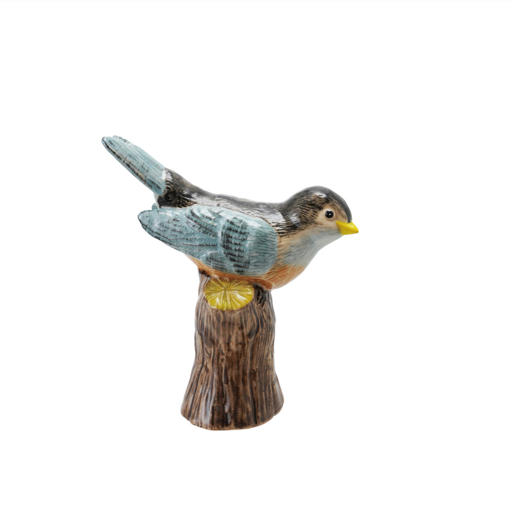 Stoneware Bird Budvase