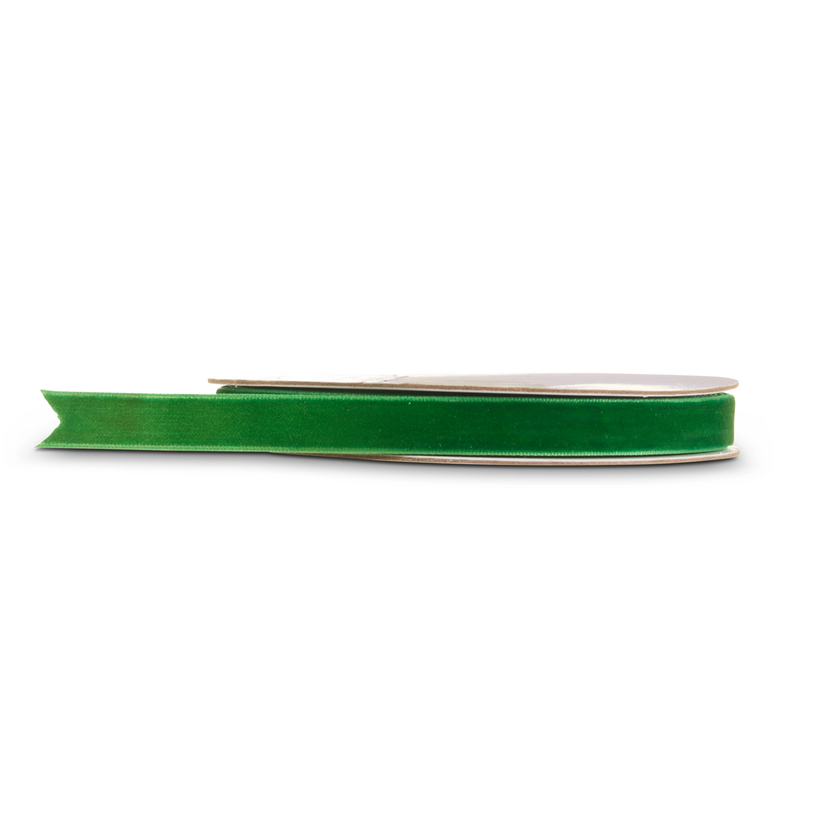 Dark Green Velvet Ribbon