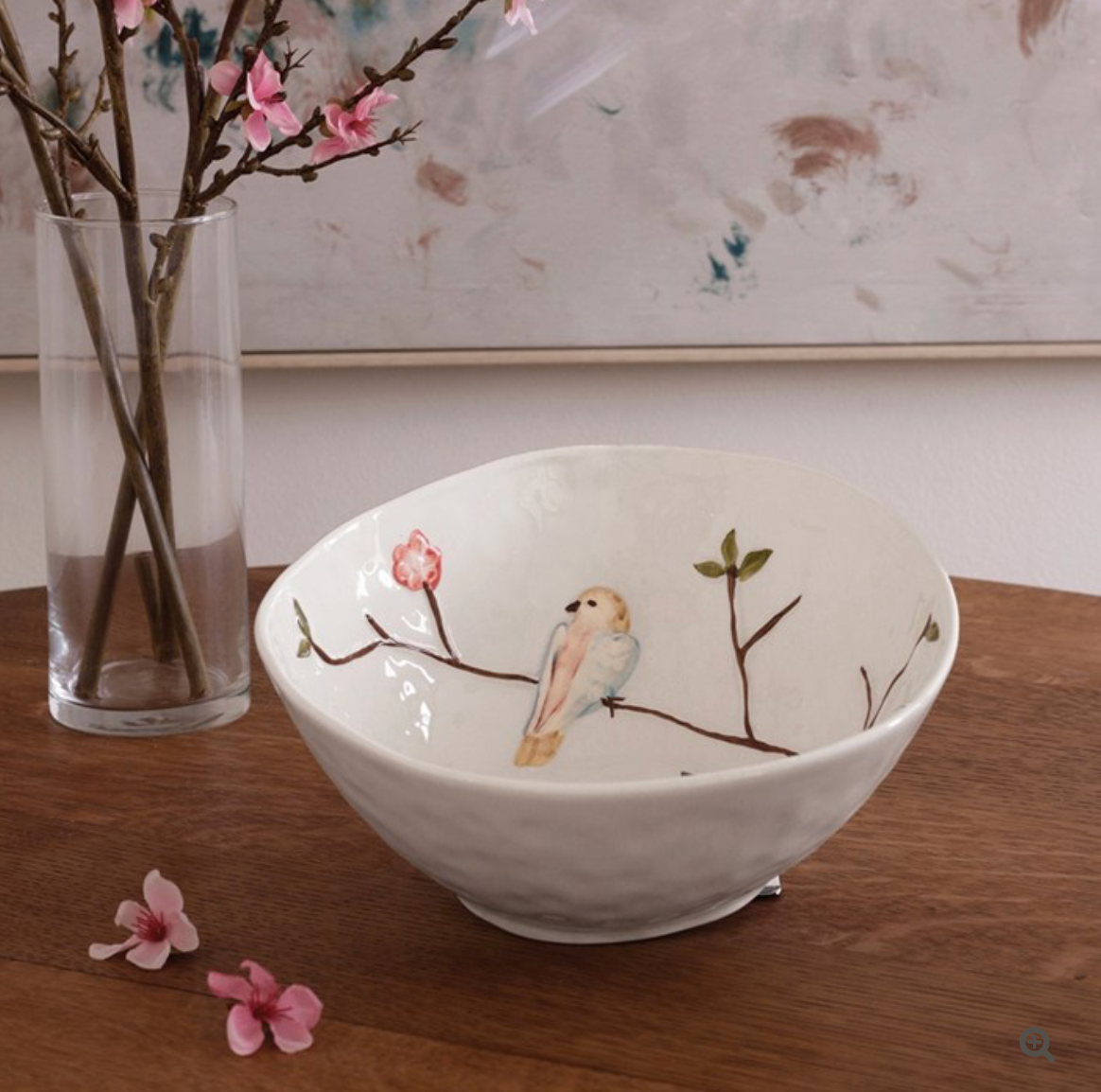 CERAMIC BIRD ON BRANCH COLLECTION