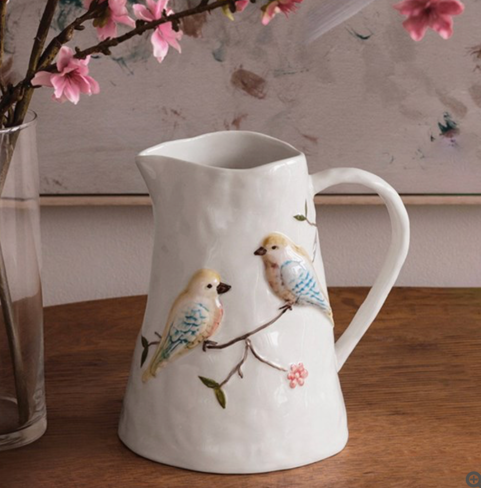 CERAMIC BIRD ON BRANCH COLLECTION