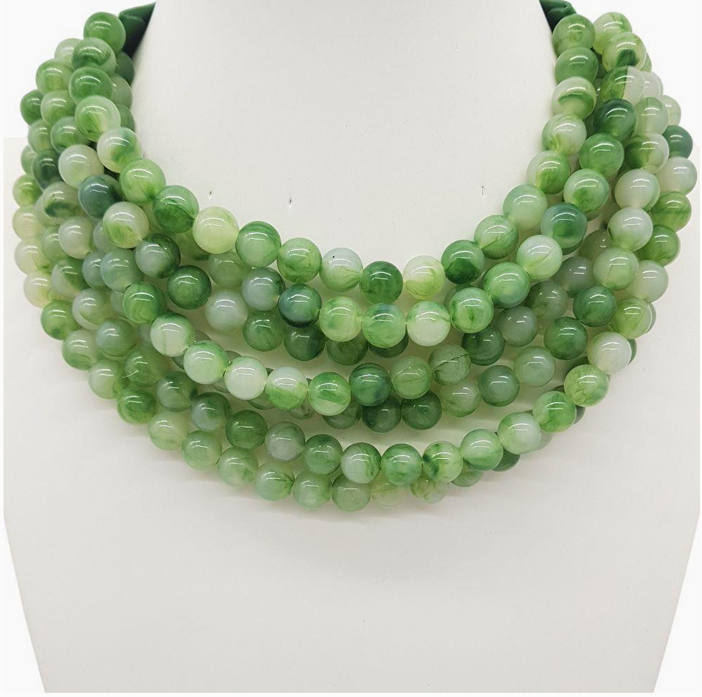 CHUNKY BEADED MAGNETIC NECKLACE