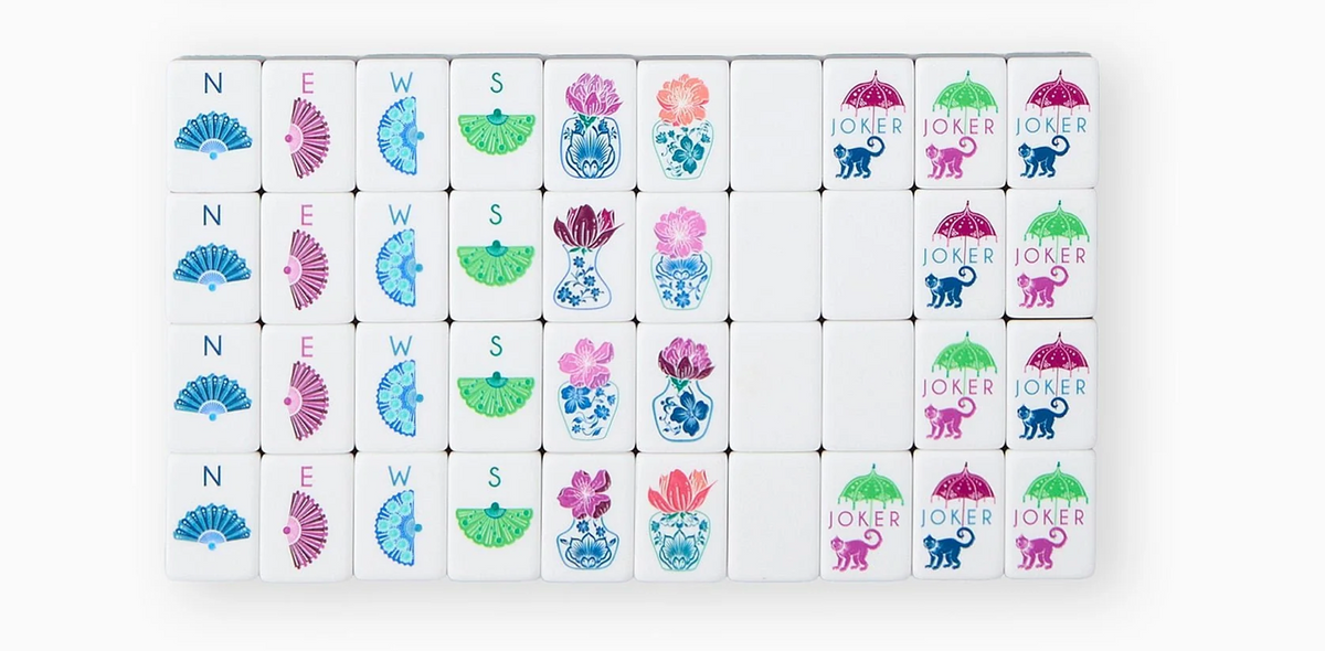 GEMMA MAHJONG TILE SET