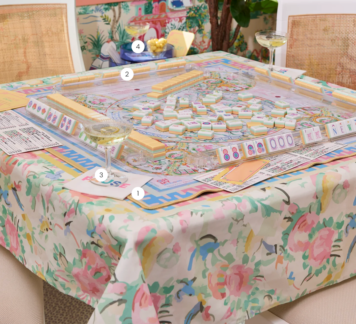 SORBET MAHJONG TILE SET