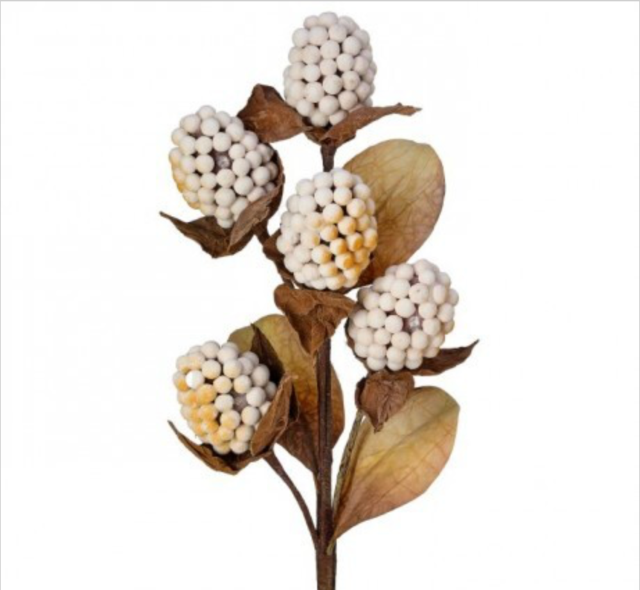 18" AUTUMN POD BERRY SPRAY