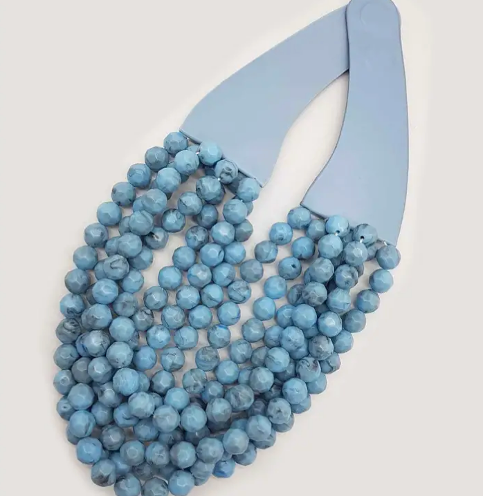CHUNKY BEADED MAGNETIC NECKLACE