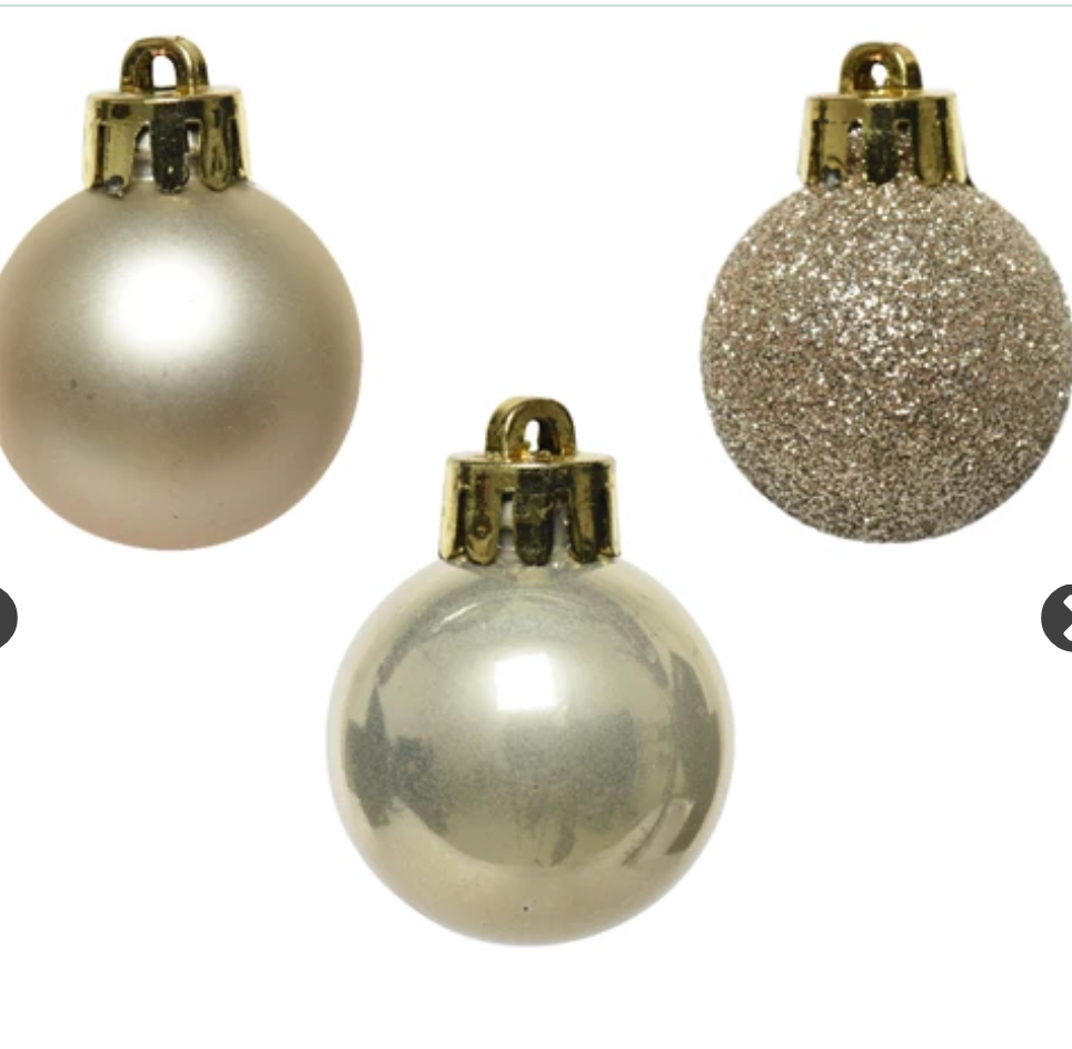 MINI SHATTERPROOF BAUBLES