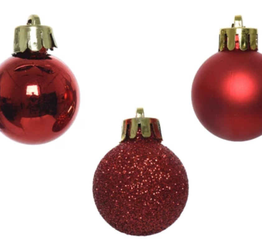 MINI SHATTERPROOF BAUBLES