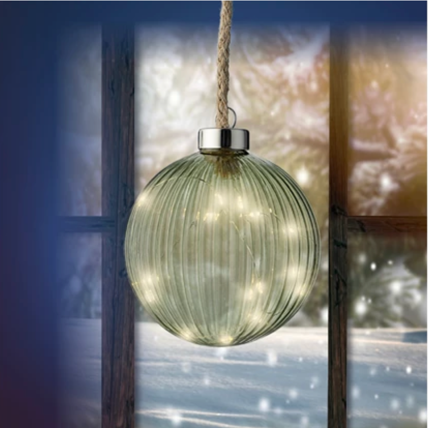 ROUND HOLIDAY PENDANT LIGHT