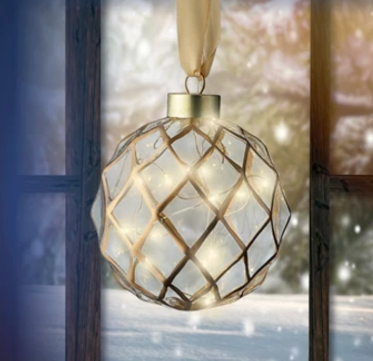 ROUND HOLIDAY PENDANT LIGHT