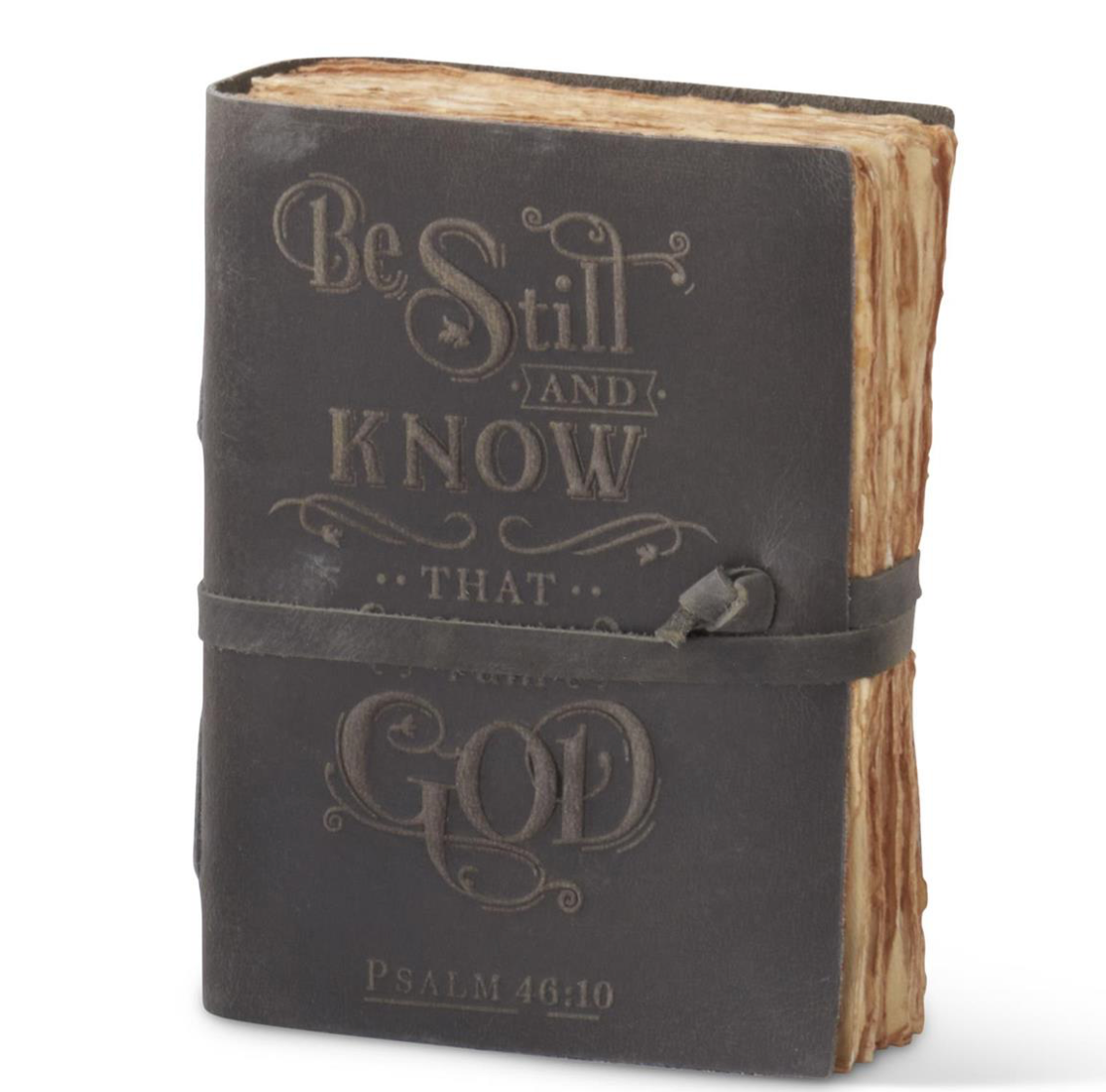 HAND-BOUND LEATHER JOURNAL