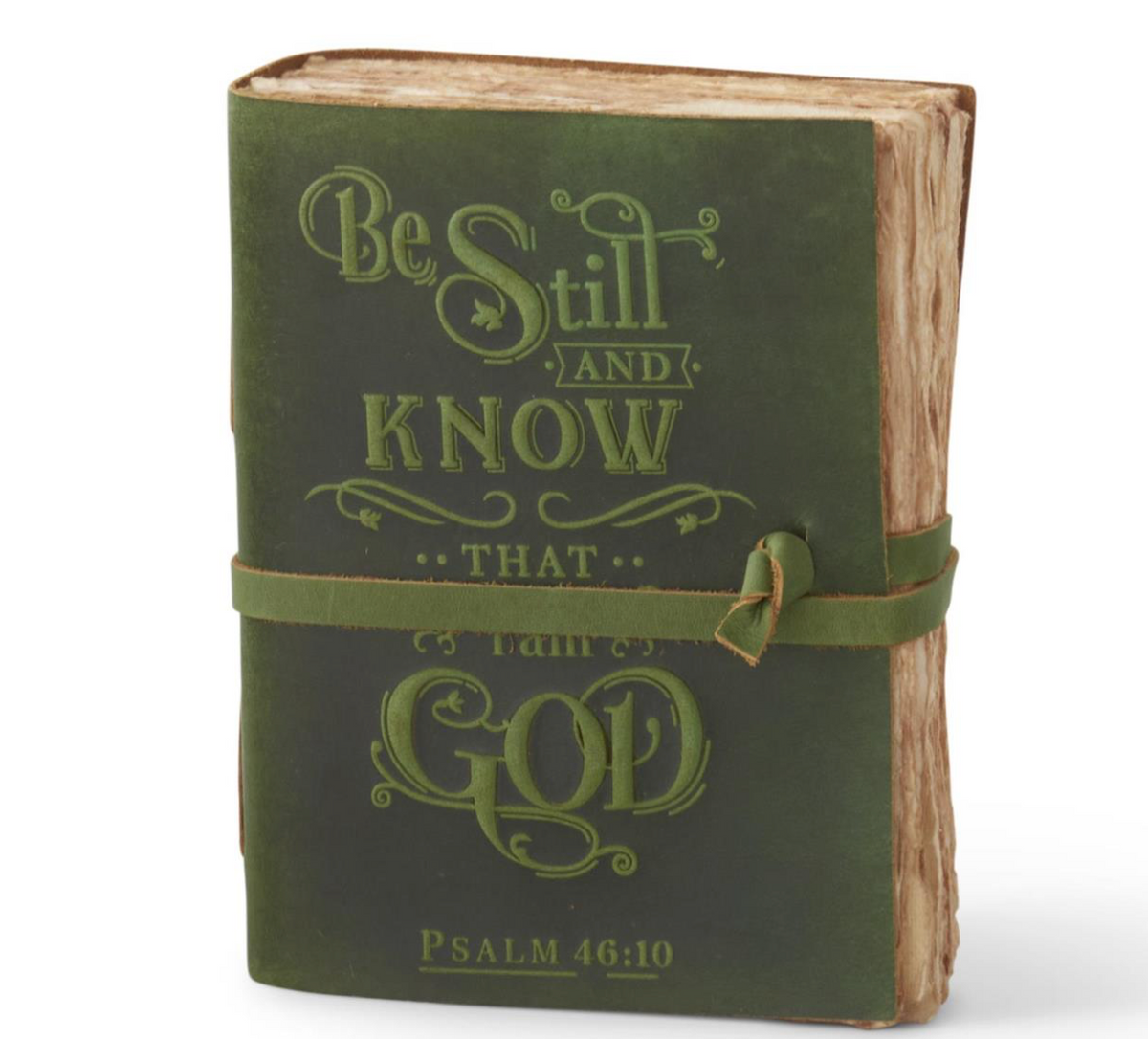 HAND-BOUND LEATHER JOURNAL