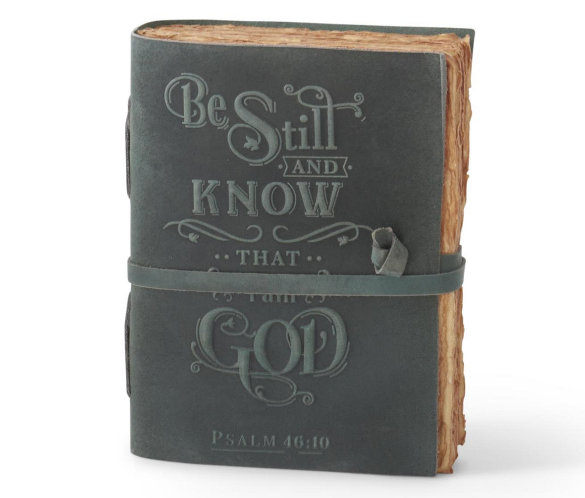 HAND-BOUND LEATHER JOURNAL