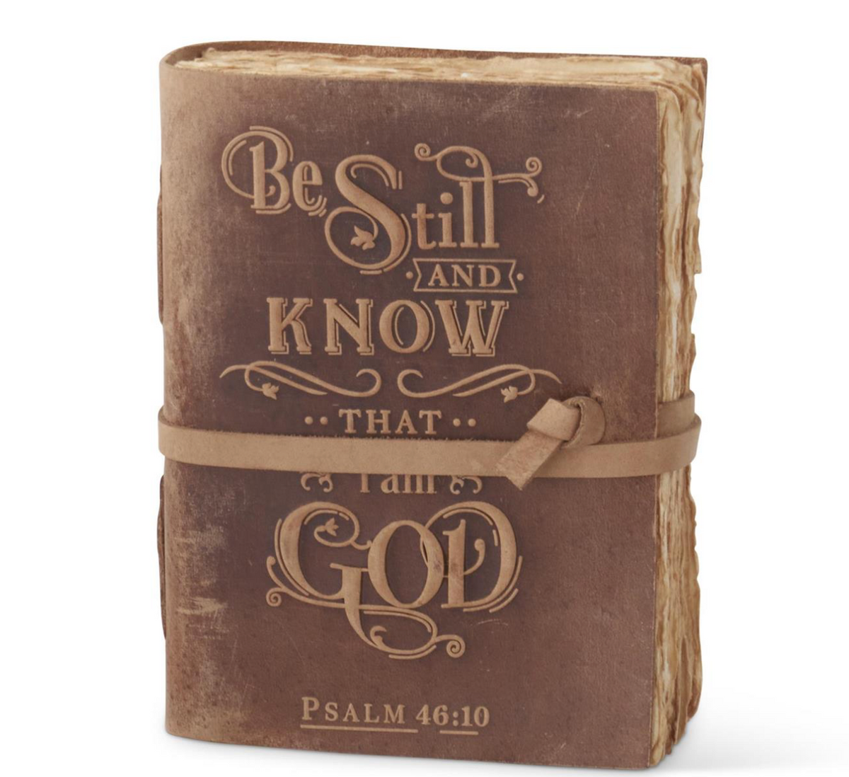 HAND-BOUND LEATHER JOURNAL