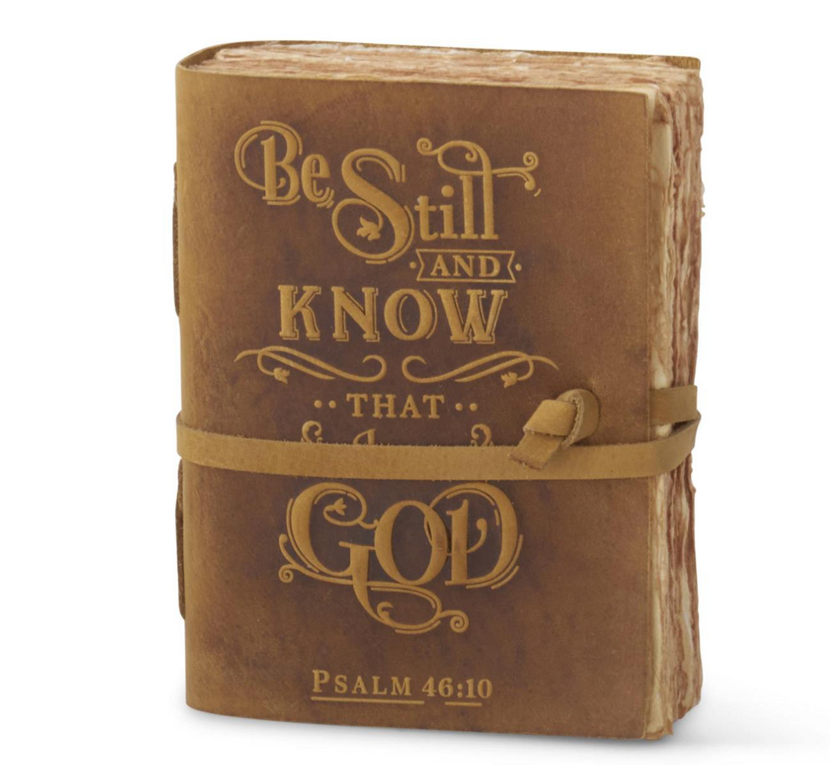 HAND-BOUND LEATHER JOURNAL