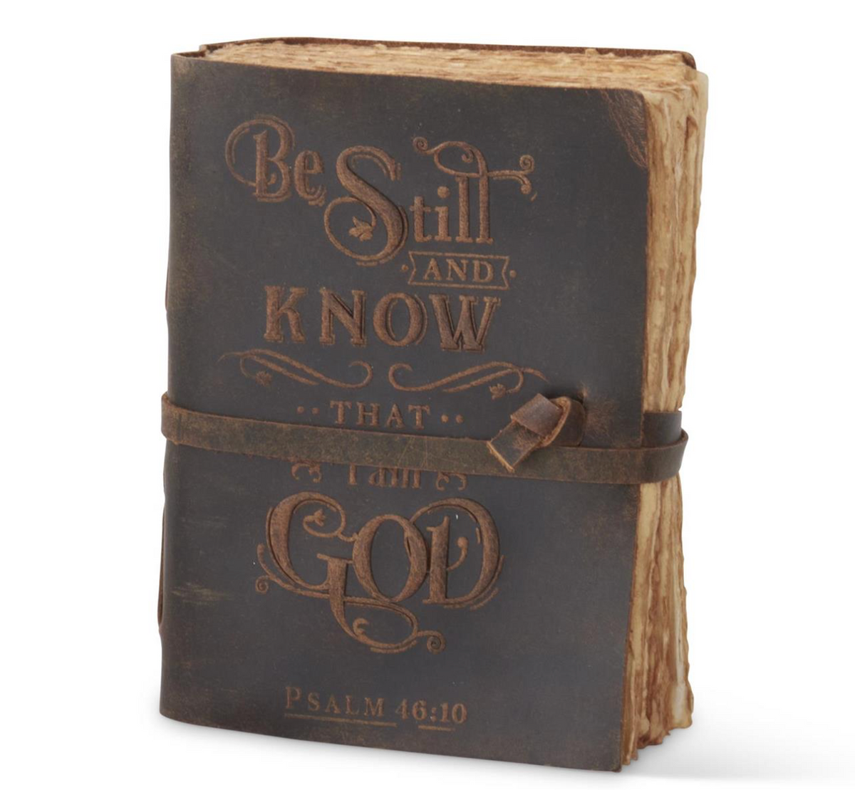 HAND-BOUND LEATHER JOURNAL