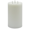 3 Wick Large Flameless Candles