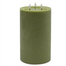 3 Wick Large Flameless Candles