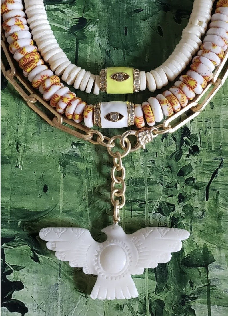 CARVED THUNDERBIRD ON CHAIN