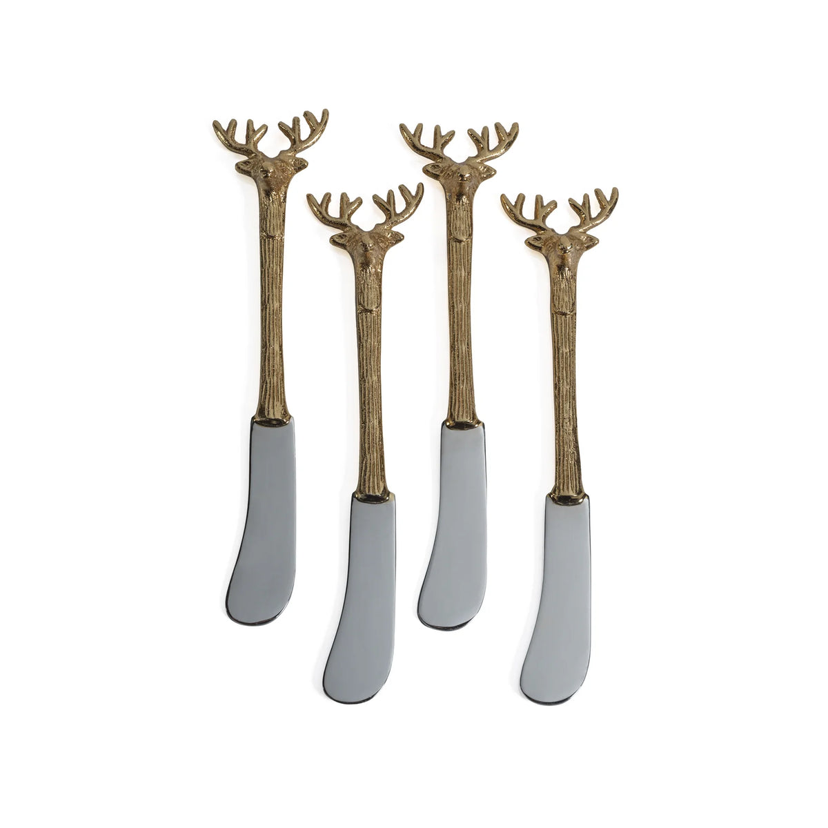 STAG'S HEAD BUTTER KNIVES