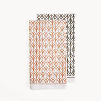 HAND SCREEN-PRINTED TEA TOWELS