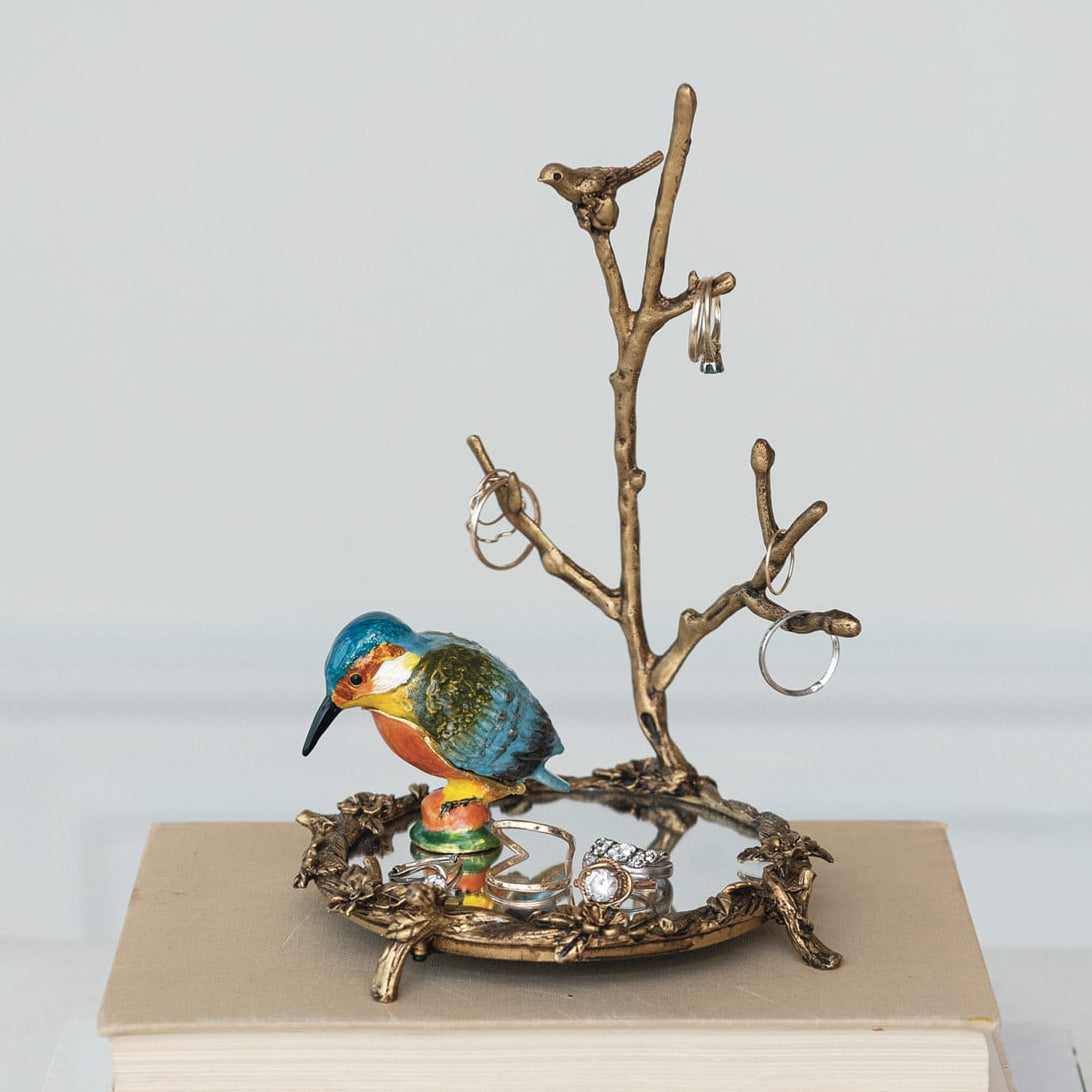 Bird on Branch Jewelry Holder
