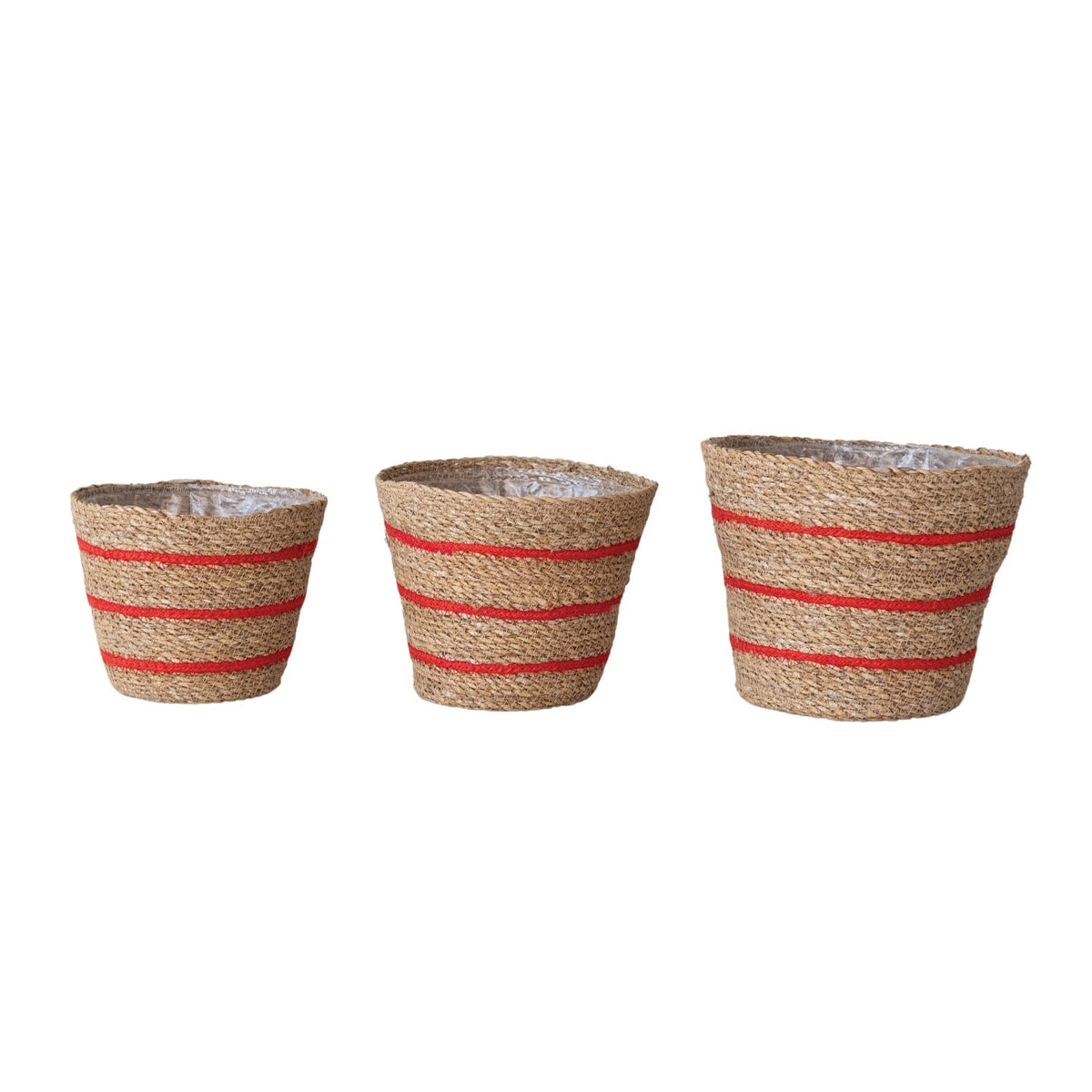 Seagrass and Jute Basket Set