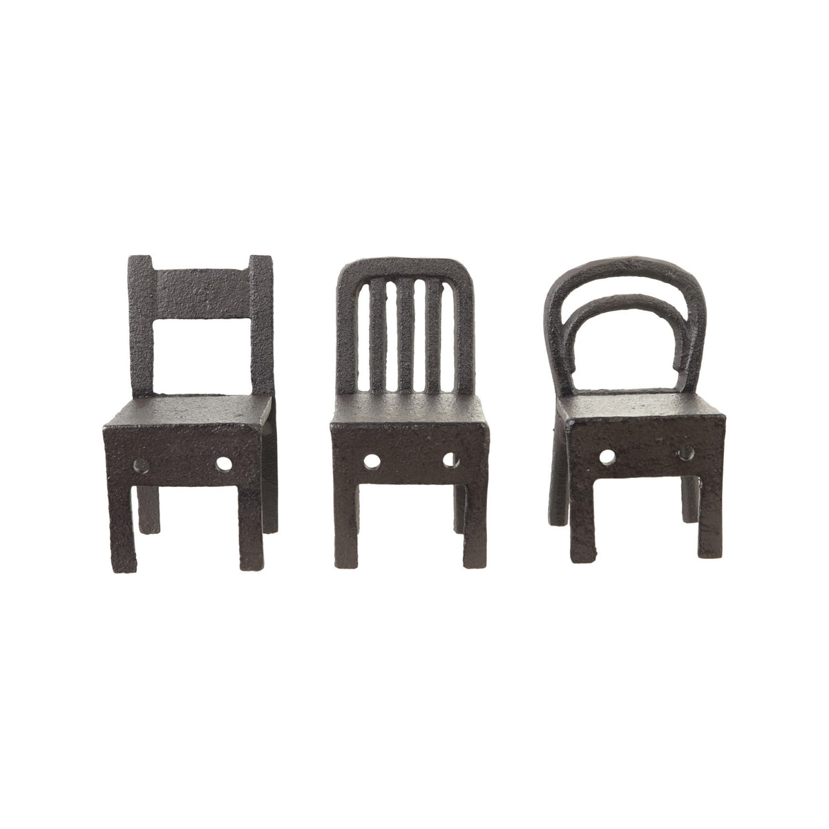 Cast Iron Chair Wall Hook Set