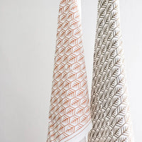 HAND SCREEN-PRINTED TEA TOWELS