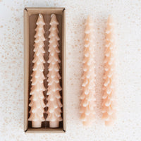 UNSCENTED TREE TAPER CANDLES (MULTIPLE COLORS)